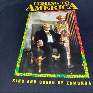Coming to America: King and Queen Zamunda T-Shirt...